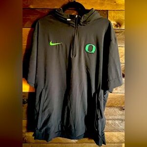 Nike men’s pullover University of Oregon baseball warm up jacket Large